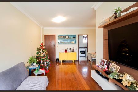 Sala de apartamento à venda com 3 quartos, 110m² em Serra, Belo Horizonte