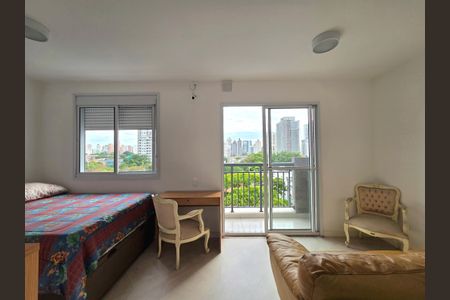Studio de kitnet/studio para alugar com 2 quartos, 27m² em Indianópolis, São Paulo