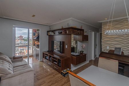 sala_1 de apartamento à venda com 2 quartos, 56m² em Vila Caraguata, São Paulo