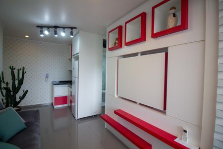 Sala de apartamento à venda com 1 quarto, 34m² em Chácara Santo Antônio (zona Sul), São Paulo