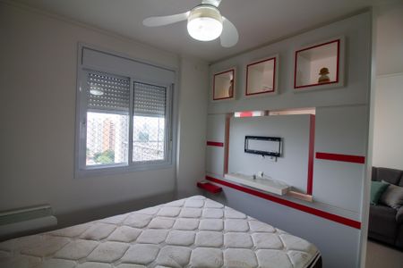 Suíte  de apartamento à venda com 1 quarto, 34m² em Chácara Santo Antônio (zona Sul), São Paulo