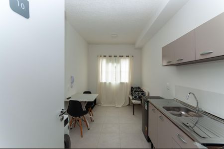 Sala de apartamento para alugar com 1 quarto, 27m² em Parque Industrial Tomas Edson, São Paulo
