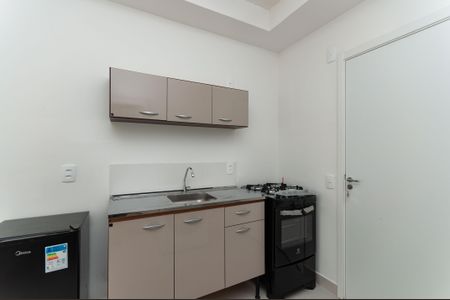 Cozinha Americana de apartamento para alugar com 1 quarto, 27m² em Parque Industrial Tomas Edson, São Paulo