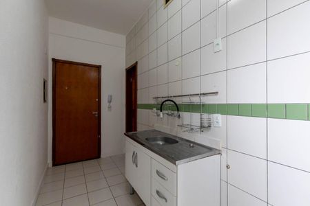 Cozinha de kitnet/studio à venda com 1 quarto, 33m² em Santa Ifigênia, São Paulo