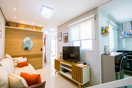 Sala de apartamento à venda com 2 quartos, 98m² em Santa Maria, Santo André