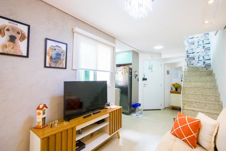 Sala de apartamento à venda com 2 quartos, 98m² em Santa Maria, Santo André