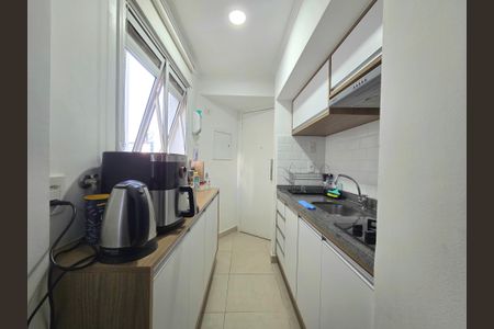 Cozinha de apartamento à venda com 1 quarto, 40m² em Itaim Bibi, São Paulo