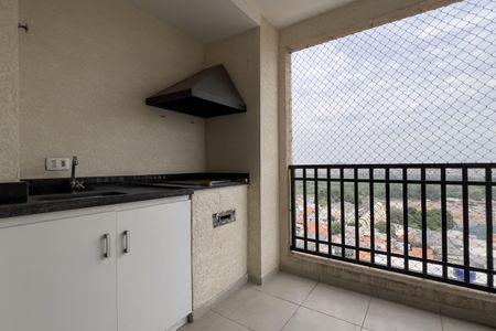 Varanda gourmet de apartamento para alugar com 2 quartos, 62m² em Ponte Grande, Guarulhos