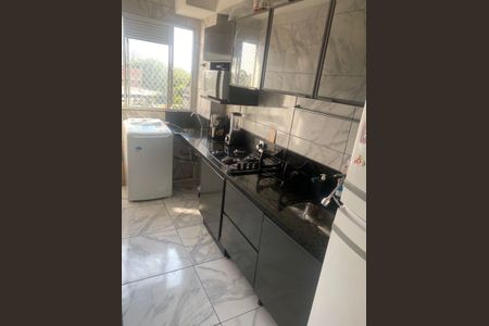 Cozinha e área de serviço de apartamento à venda com 2 quartos, 42m² em Colônia (Zona Leste), São Paulo