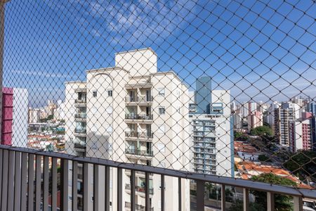 Vista da Sacada da Sala de apartamento à venda com 1 quarto, 60m² em Vila Itapura, Campinas