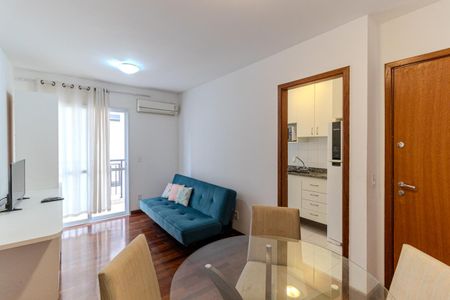 Sala de apartamento à venda com 1 quarto, 44m² em Santa Cecilia, São Paulo