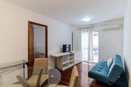 Sala de apartamento à venda com 1 quarto, 44m² em Santa Cecilia, São Paulo