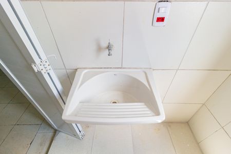 Detalhe - Banheiro de kitnet/studio para alugar com 1 quarto, 27m² em Brás, São Paulo