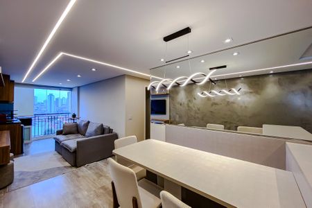 Sala de apartamento para alugar com 2 quartos, 61m² em Vila Regente Feijó, São Paulo