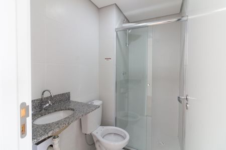 Banheiro Social de kitnet/studio para alugar com 1 quarto, 25m² em Butantã, São Paulo