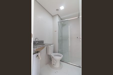 Banheiro Social de kitnet/studio para alugar com 1 quarto, 25m² em Butantã, São Paulo