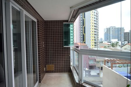 Varanda gourmet de apartamento à venda com 3 quartos, 100m² em Vila Assunção, Santo André