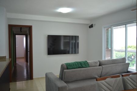 Sala de apartamento à venda com 3 quartos, 100m² em Vila Assunção, Santo André