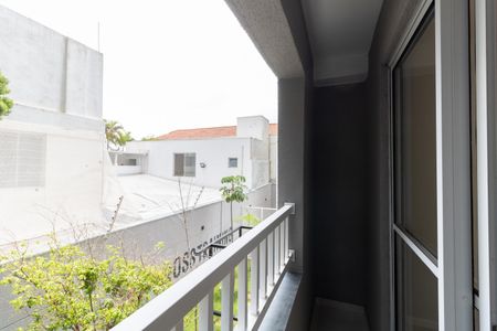 Varanda  de kitnet/studio para alugar com 1 quarto, 19m² em Vila Santo Estefano, São Paulo