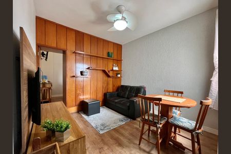 Sala de apartamento à venda com 1 quarto, 47m² em Centro, Campinas
