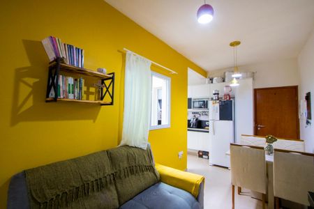 Sala de apartamento à venda com 2 quartos, 37m² em Vila Floresta, Santo André