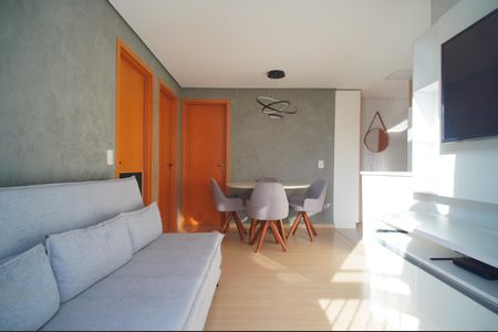 sala de apartamento para alugar com 2 quartos, 47m² em Santo Afonso, Novo Hamburgo