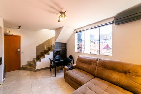 Sala de apartamento à venda com 3 quartos, 130m² em Nova Vista, Belo Horizonte