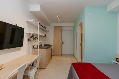 Studio de kitnet/studio para alugar com 1 quarto, 25m² em Brooklin, São Paulo