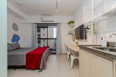 Studio de kitnet/studio para alugar com 1 quarto, 25m² em Brooklin, São Paulo