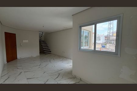 Sala  de apartamento para alugar com 2 quartos, 78m² em Jardim Guarará, Santo André