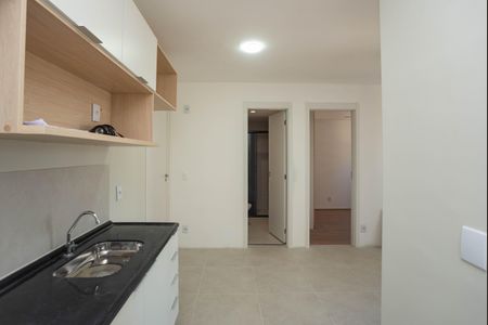 Cozinha Americana de apartamento para alugar com 2 quartos, 40m² em Barra Funda, São Paulo