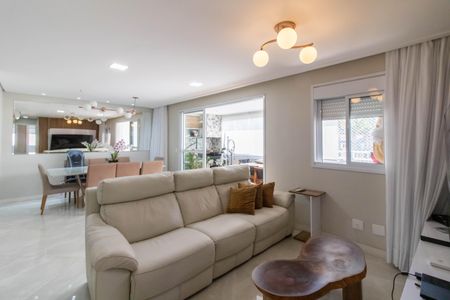 Sala de apartamento à venda com 3 quartos, 108m² em Vila Augusta, Guarulhos