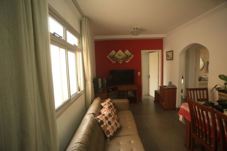 Sala de apartamento à venda com 2 quartos, 52m² em Caiçara-adelaide, Belo Horizonte