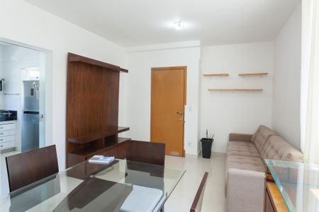 sala de apartamento à venda com 2 quartos, 64m² em Sion, Belo Horizonte