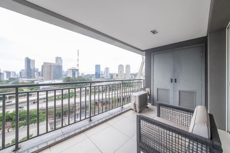 Varanda de apartamento para alugar com 1 quarto, 64m² em Cidade Monções, São Paulo