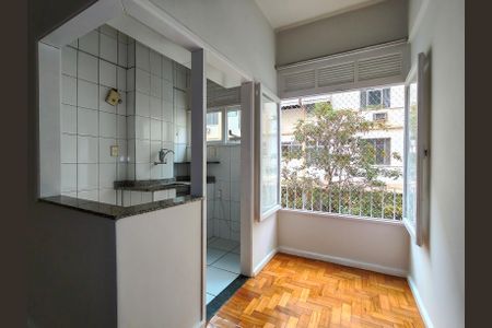 Sala de apartamento para alugar com 1 quarto, 44m² em Tijuca, Rio de Janeiro