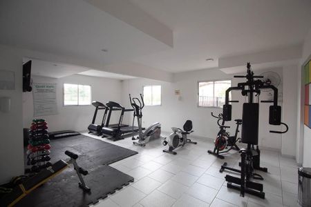 Apartamento para alugar com 50m², 2 quartos e 2 vagas Apartamento para alugar com 50m², 2 quartos e 2 vagasÁrea comum - Academia