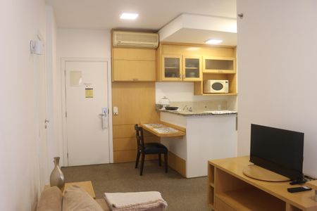 Sala de kitnet/studio para alugar com 1 quarto, 33m² em Santa Paula, São Caetano do Sul