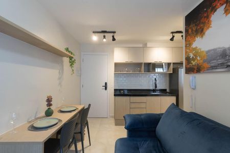 Sala de apartamento para alugar com 1 quarto, 25m² em República, São Paulo