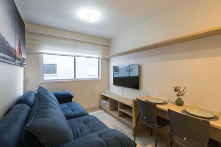 Sala de apartamento para alugar com 1 quarto, 25m² em República, São Paulo