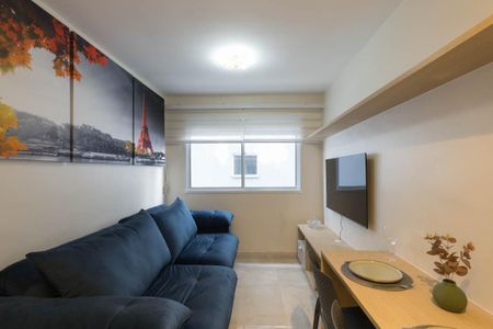 Sala de apartamento para alugar com 1 quarto, 25m² em República, São Paulo