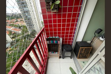 Varanda da Sala de apartamento à venda com 2 quartos, 58m² em Butantã, São Paulo