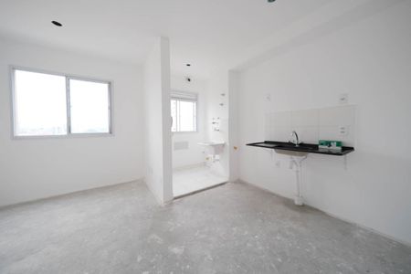 Sala/Cozinha de apartamento para alugar com 2 quartos, 35m² em Vila Ré, São Paulo