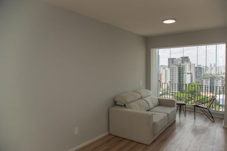 Sala de apartamento para alugar com 2 quartos, 61m² em Brooklin, São Paulo