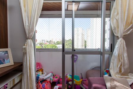 Varanda da Sala  de apartamento à venda com 2 quartos, 49m² em Vila Taquari, São Paulo