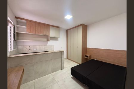 Sala/ quarto  de kitnet/studio para alugar com 1 quarto, 17m² em Parque das Nações, Santo André