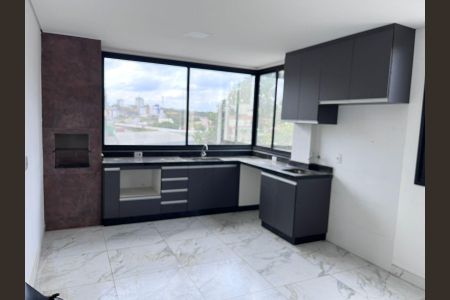 Cozinha de apartamento para alugar com 1 quarto, 45m² em Centro, Betim