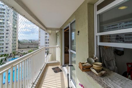 Varanda da Sala de apartamento para alugar com 3 quartos, 82m² em Vicente de Carvalho, Rio de Janeiro