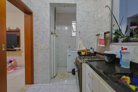 Cozinha e Área de Serviço de apartamento à venda com 3 quartos, 58m² em Nova Granada, Belo Horizonte
