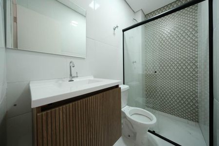 Banheiro de apartamento para alugar com 1 quarto, 37m² em Parque Paineiras, São Paulo